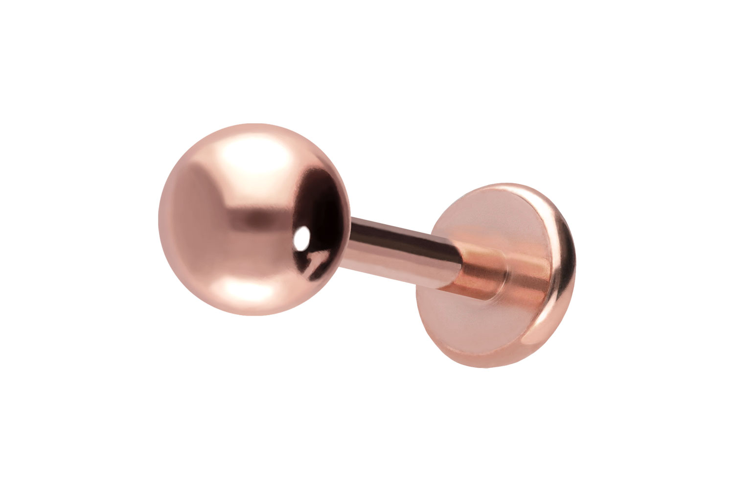 Titan Labret mit Push Fit